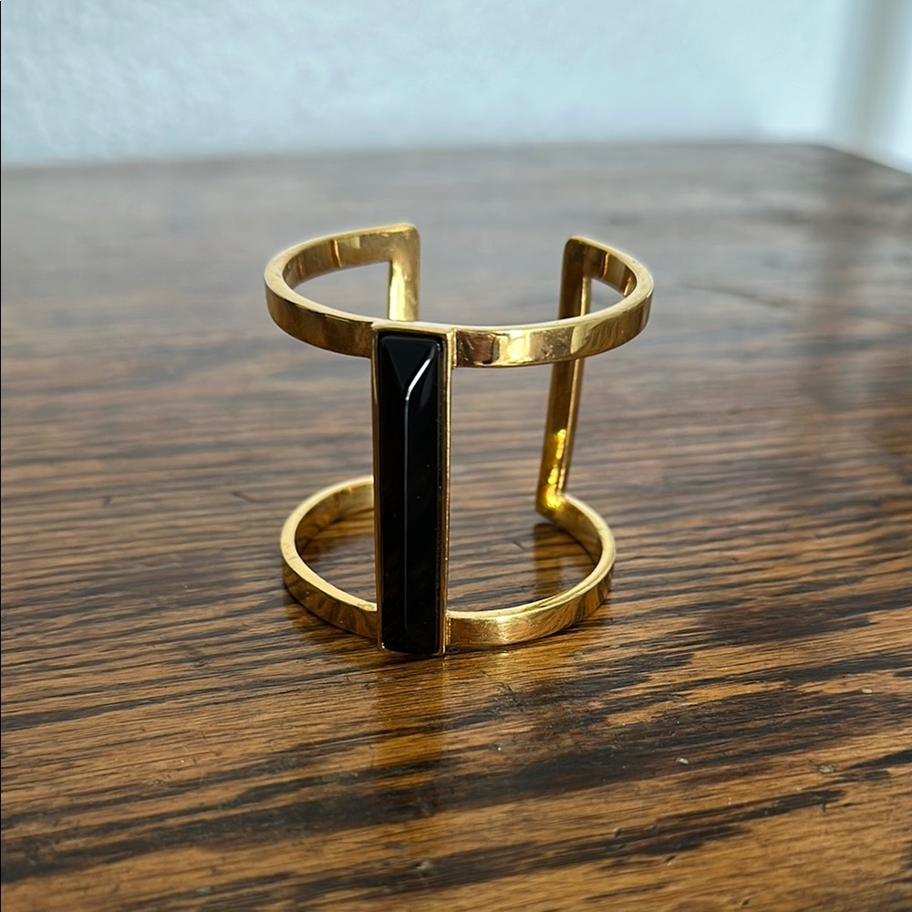 Vince Camuto Gold and Black Bracelet
